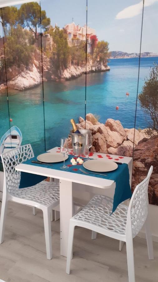 Le Bijou Appartement Avec Jacuzzi Et Sauna Privatif Terrasse Plein Sud Clim Parking Privatif Bandol Luaran gambar